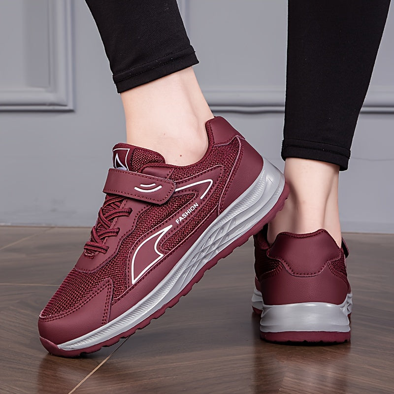 Women's Mesh Sports Shoes Breathable Low Top Running Sneakers