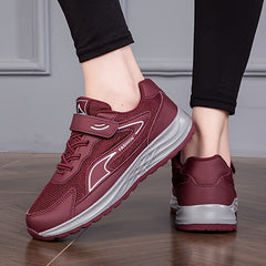 Women's Mesh Sports Shoes Breathable Low Top Running Sneakers