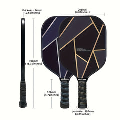 HAITIME Carbon Fiber Paddle Set with Balls, Tapes & Bag