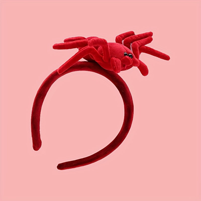 Halloween Spider Hair Band Spider Headdress Head Hoop For Cosplay Costume
