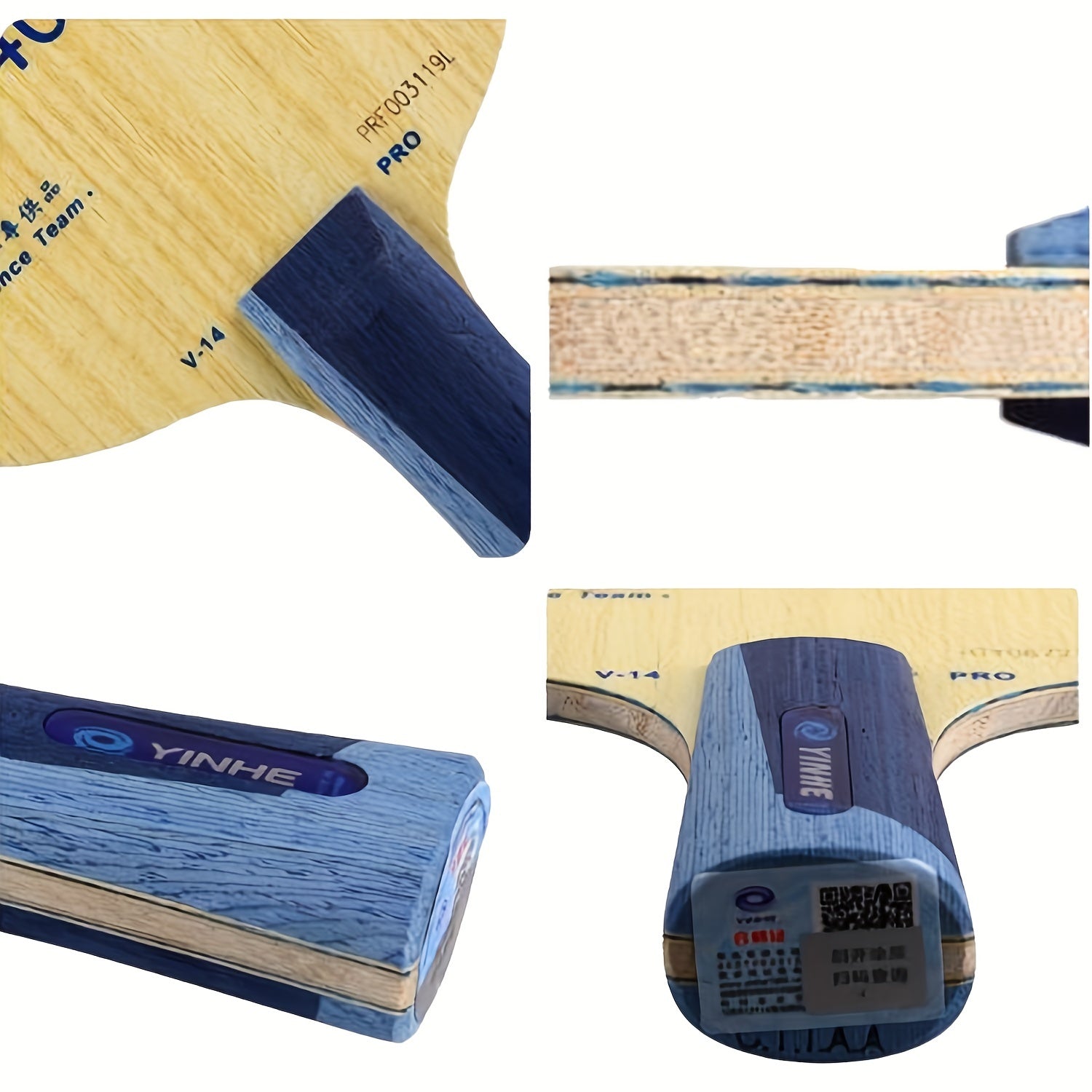 30th Anniversary V 14 Pro Table Tennis Blade + 40 Material Racket