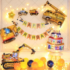 40 Inch Happy Birthday Cake Decoration Balloon - Party Supplies