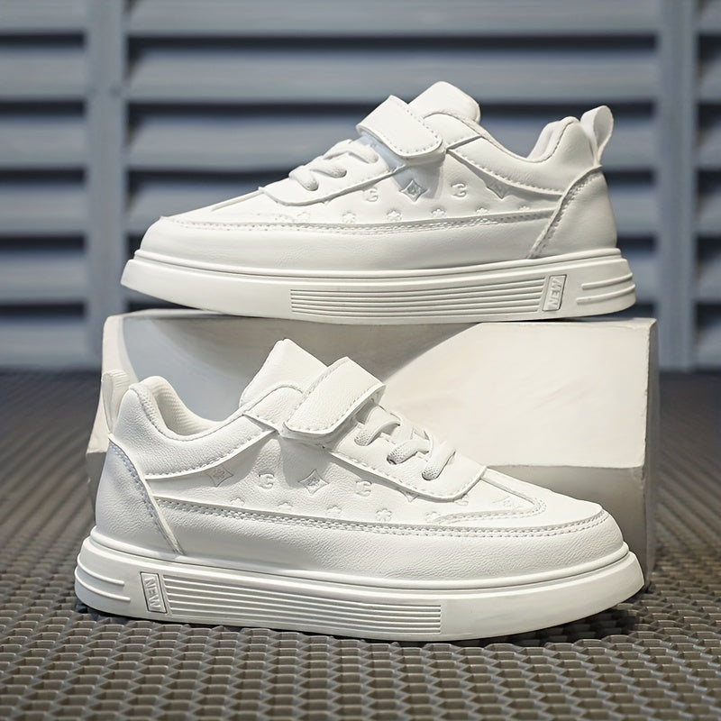 Kids Lightweight Flat Skate Shoes Anti-skid Soft Sole Sneakers