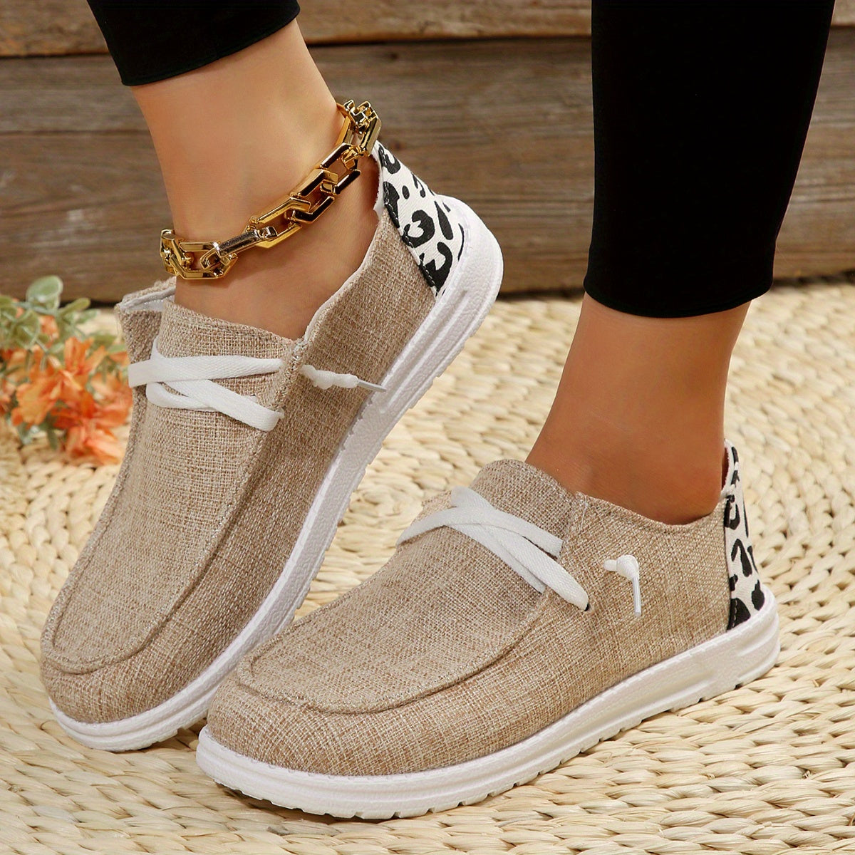 Women's Dairy Cow Pattern Walking Shoes - Light & Breathable