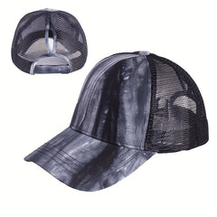 Tie Dye Hip Hop Baseball Cap Adjustable Sunshade Dad Hats Women Men