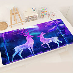 Starry Sky & Little Deer Mouse Pad - Office & Holiday
