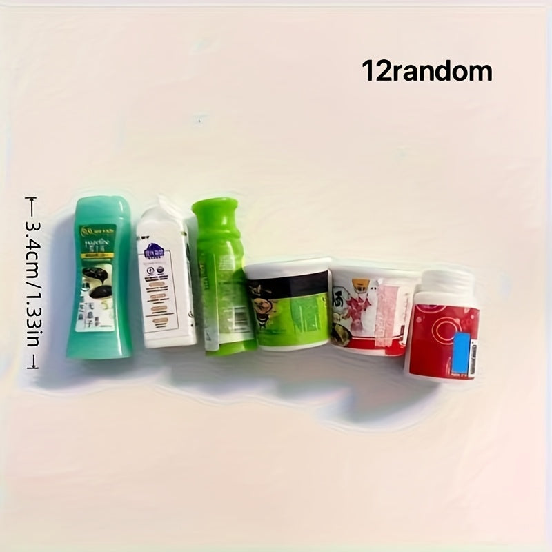 12pcs Mini Supermarket Shopping Set for Dollhouse Decor