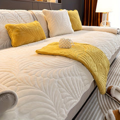 Velvet Sofa Slipcover Non-slip Anti-scratch Cover