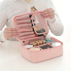 Minimalist Makeup Organizer Portable Cosmetic Bag Travel Toiletry Wash Bag