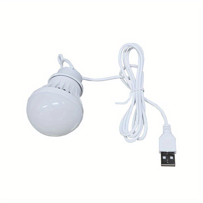 USB Lamp Bulb 5V Lantern LED USB Power Reading Book Light