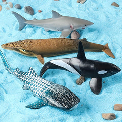 4pcs Shark Toys Figurines Realistic Sea Creatures Shark Toy