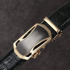 Men's Sport Outdoor Automatic Buckle Belt Husband Boyfriends Birthday