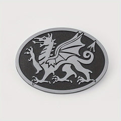 Dragon Oval Belt Buckle Western Jeans Accessories DIY