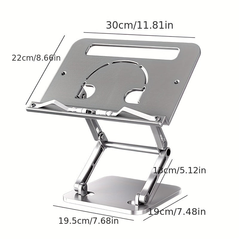 Aluminum Alloy Study and Office Bracket, Adjustable Rotatable