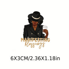 Women's Coffee Patch Set for Men - Warm Stickers