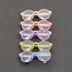 3pcs Mini Glasses Dollhouse Accessories Fun Decorative Doll Props