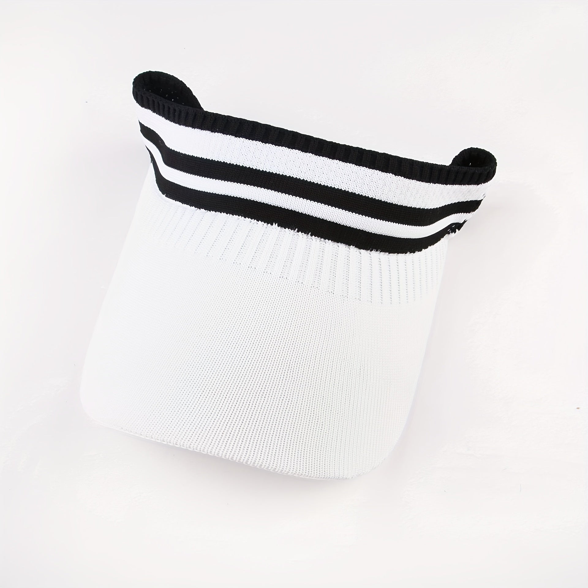 Cotton Knitted Summer Visor Hat Sunscreen Wide Brim Sports Beach Hats