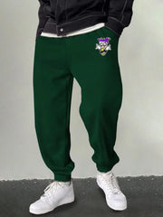 Men's Hip Hop Cartoon Print Joggers Casual Sports Pants