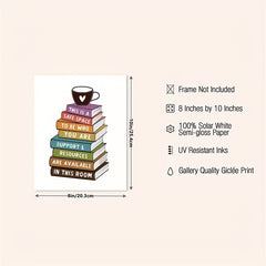 Classroom Decor Safe Space Wall Art Inclusive Art Students Room Decor