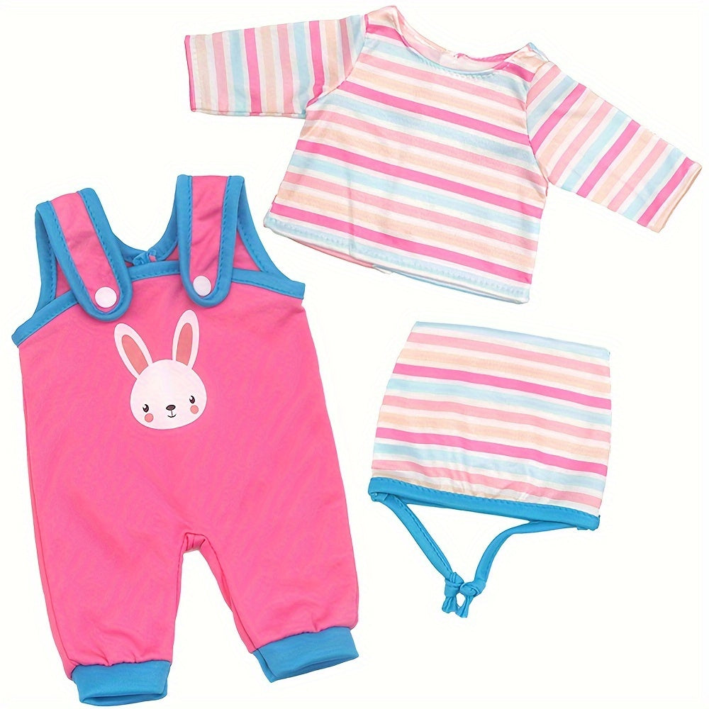 Onesie Outfit Set for 12-15 Inch Reborn Dolls & 30 Cm Dolls