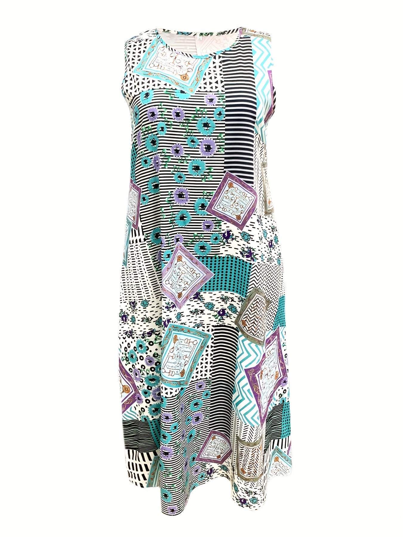  Casual Dress Women's Tank Dress With Pockets