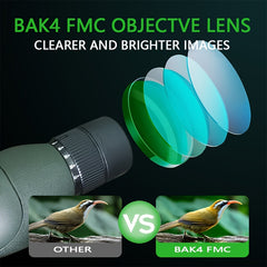 60mm Spotting Scope Prism Monocular Scope For Birdwatching