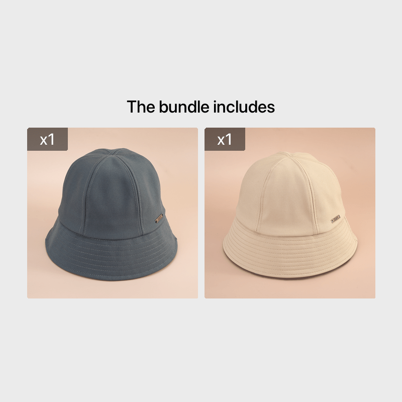Denim Bucket Hat Men Women Sunshade Basin Hat Sunscreen All-match