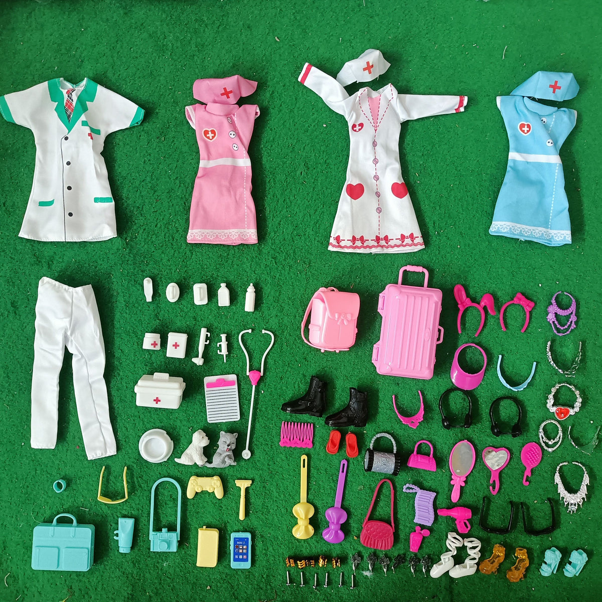 Doll Doctor Costume Accessories Set for 11.5-inch Dolls