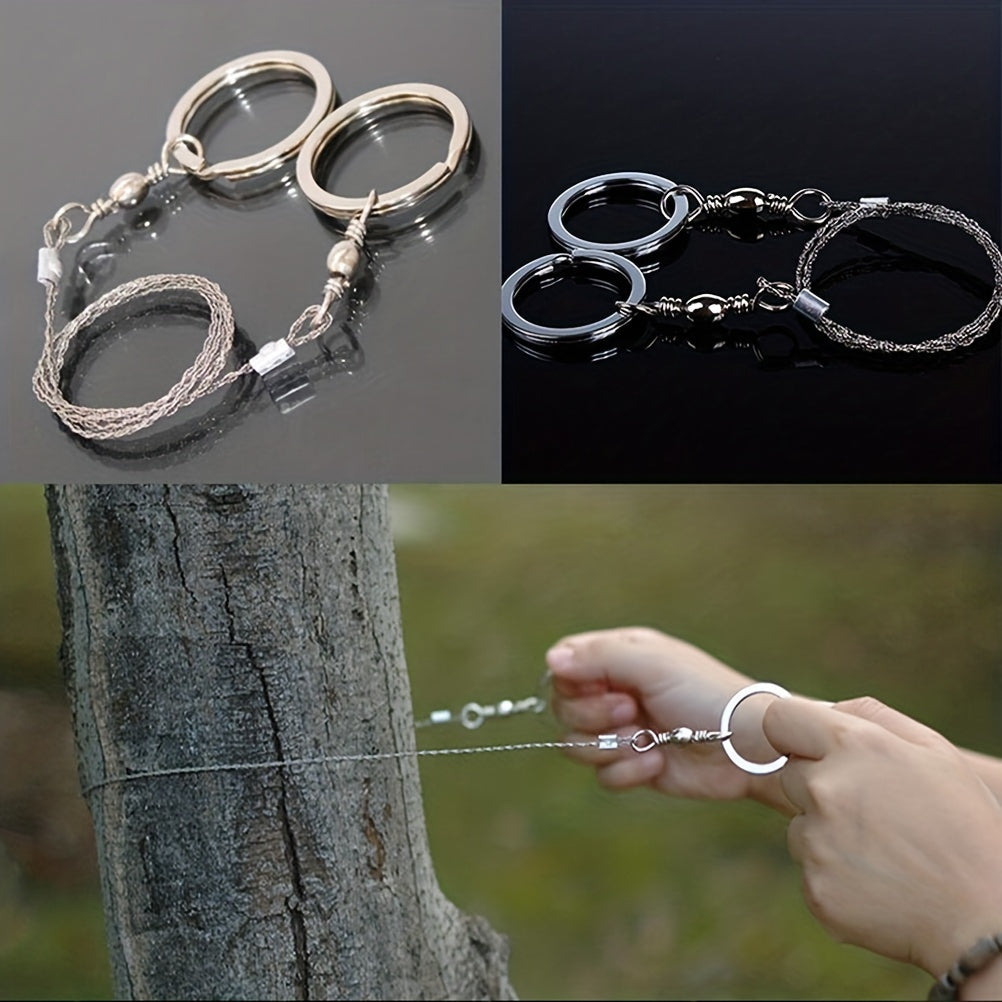 Emergency Survival Gear Steel Wire Saw for Camping Hiking Climbing