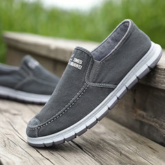 Men's Slip On Canvas Shoes Lightweight Casual Flats