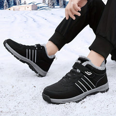 Plush Lined Snow Boots Non Slip Winter Outdoor Shoes