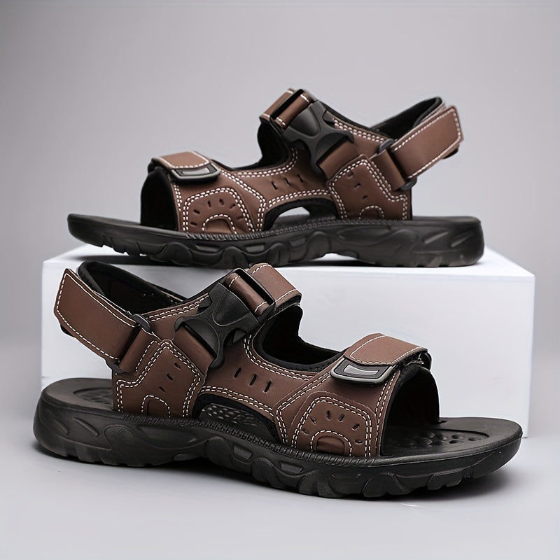 Men's Open Toe Beach Sandals Non Slip Comfortable Summer Shoes
