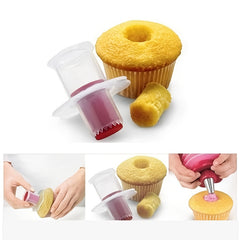 5pcs Cupcake Corer And Filler Reusable Cake Baking Tool