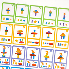 Interactive Wooden Board Game for Kids 3-5 Years