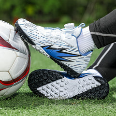 Boy's Turf Football Boots With Rotating Buckle