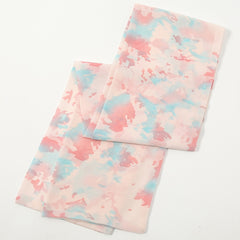 Chiffon Sunscreen Scarf Fall Winter Ladies Warm Printing Soft Silk Scarf