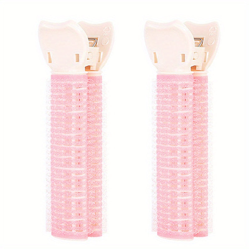 2pcs Plastic Fixing Curling Clip Hair Root Clip For Girls Children