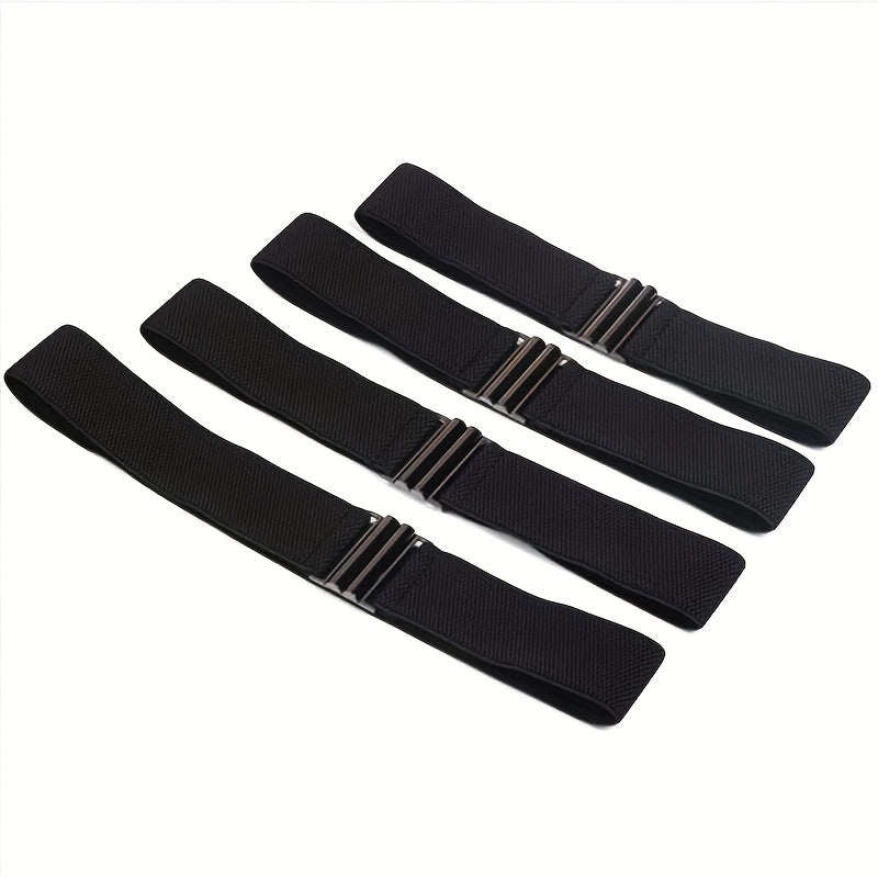 Elastic Wide Belt Cinch Belt Braided Dress Girdle Waistband Women