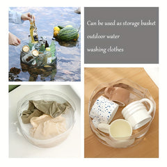 Foldable Bucket Portable Large Capacity Bucket Beverage Fruit Storage Bag