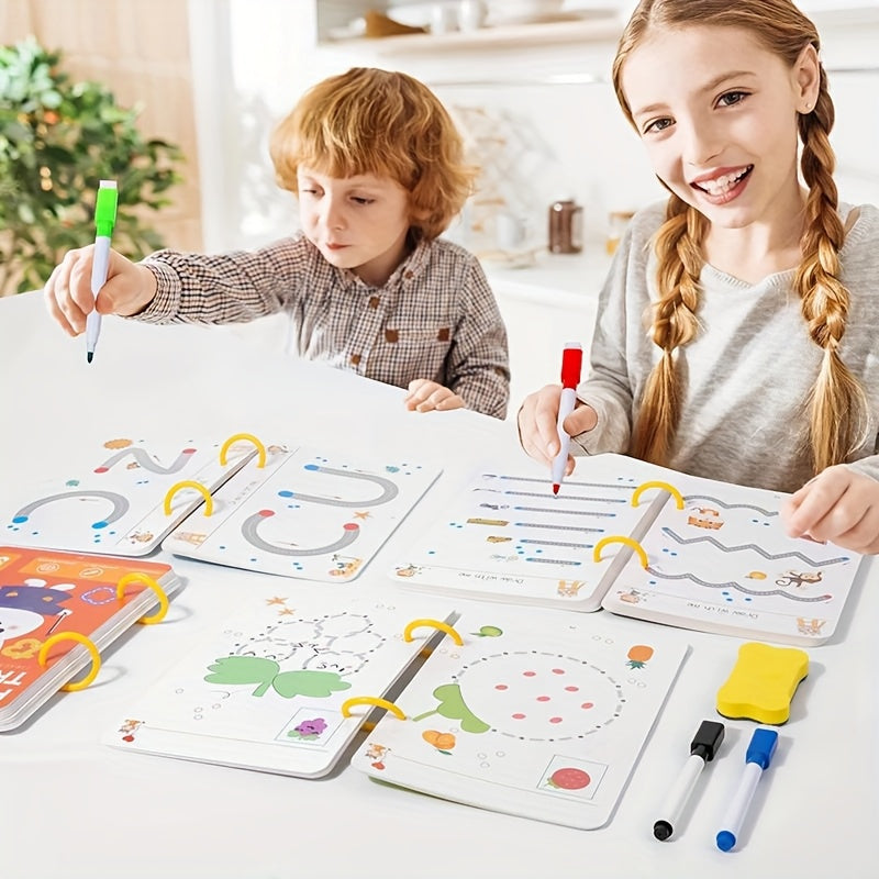 Educational Drawing Magic Copy Set for 3-8 Year Olds