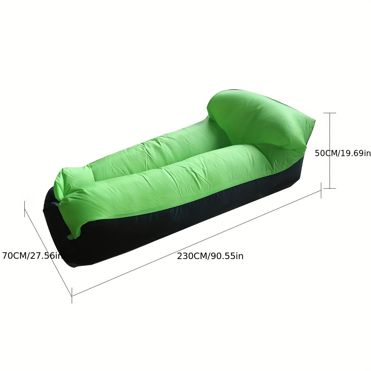 Inflatable Beach Lounger Quick Folding Sleeping Bag