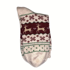 5 Pairs Wool Socks For Women Men Warm Crew Hiking Boot Socks