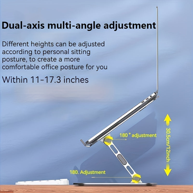 Foldable Laptop Stand Portable Notebook Support Base Holder Adjustable Riser