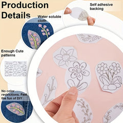 Water Soluble Sewing Stabilizers - Embroidery Fabric Stabilizer