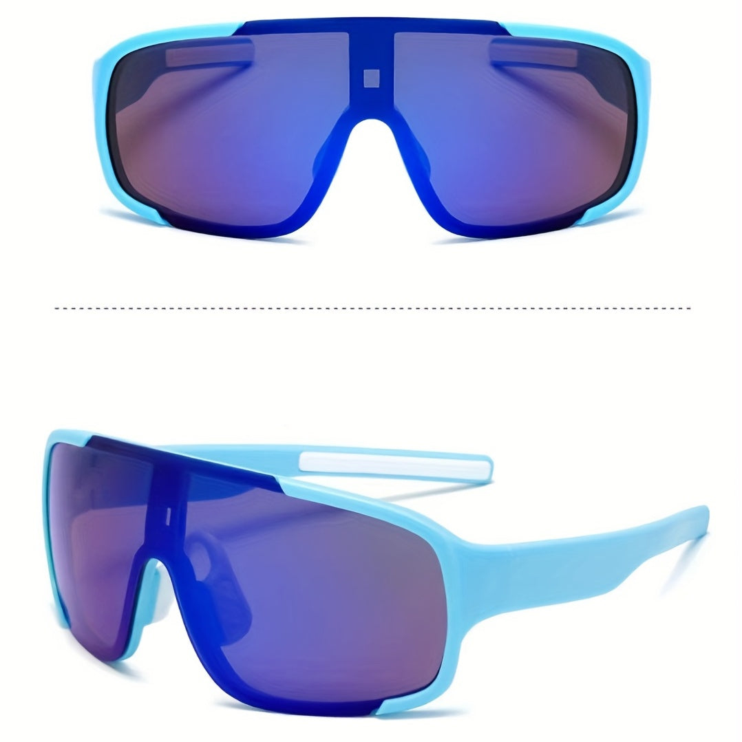 Men's Cycling Sunglasses Colorful Lens Sports Glasses With Box