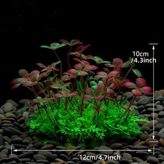 Artificial Water Plant Simulation Plant Fish Tank Land...