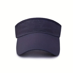 Summer Sun Hat Mens Empty Top Hat Topless Solid Light Board Hat