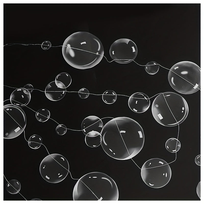 Sea Bubble Garland Little Mermaid Party Decoration 2D Bubble Skirt Garland