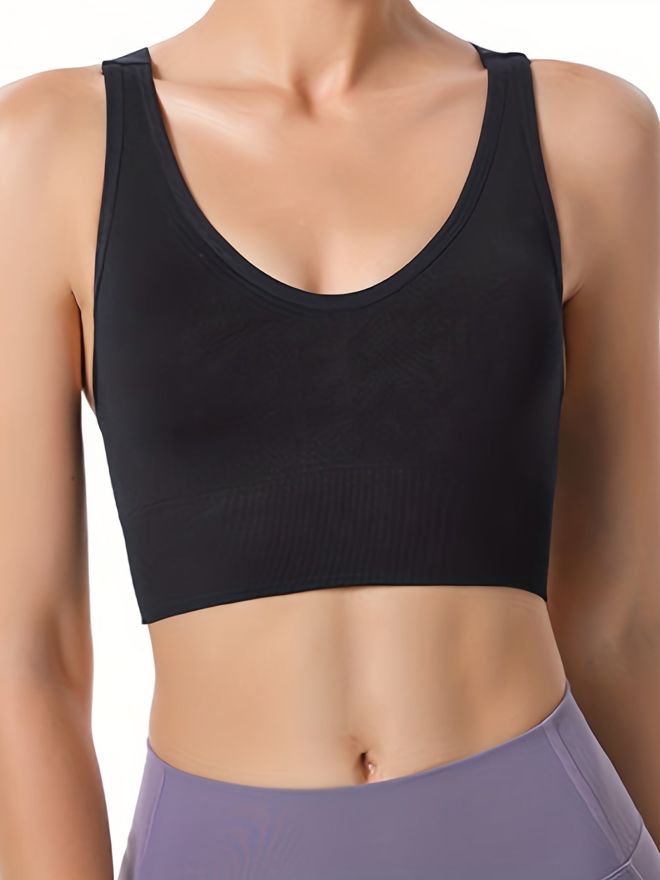 Criss Cross Back Sports Bra for Women