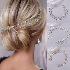 Bridal Rhinestone Headband Tiara Wedding Hair Accessory